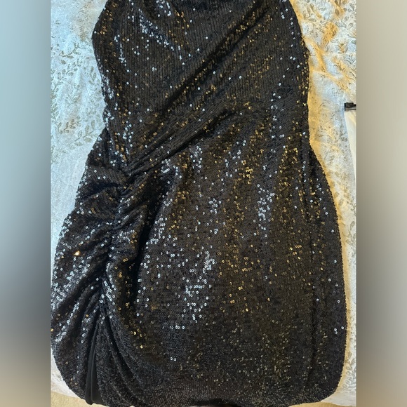FASHIONOVA Black Golden Hour Sequin Maxi Dress. NEVER-worn NWT - Picture 7 of 10